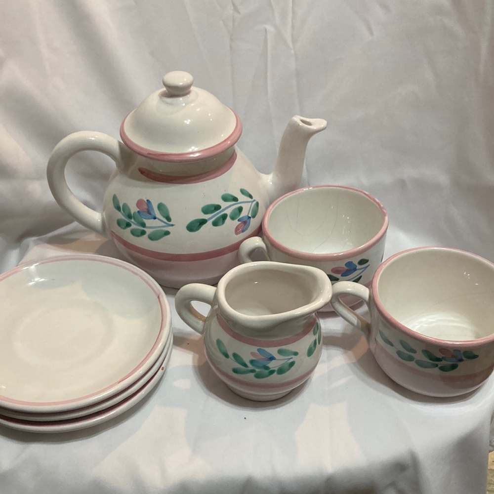 Ceramic tea pot set